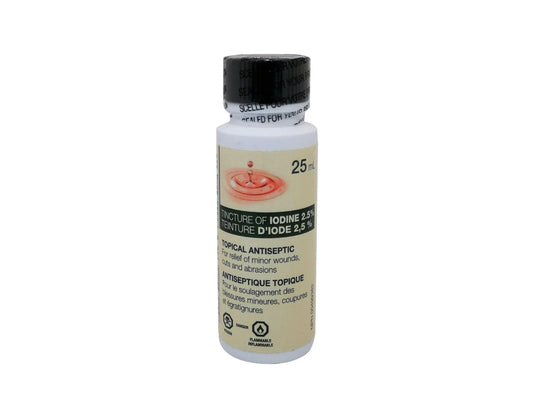 Rougier Tincture of iodine 2.5%, 25ml