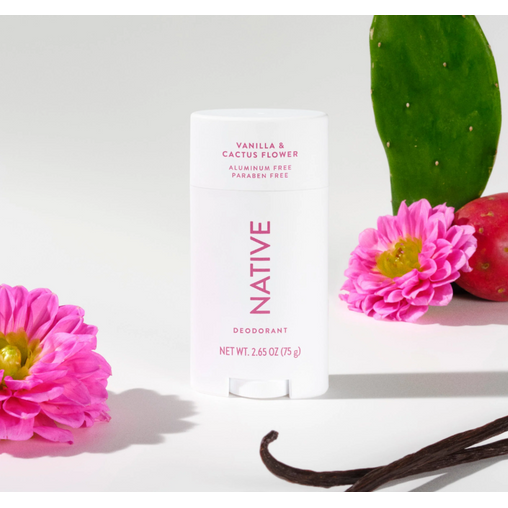 Native deodorant Vanilla & Cactus flower