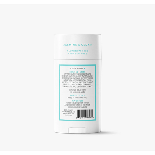 Native Deodorant Stick Jasmine & Cedar, 75g