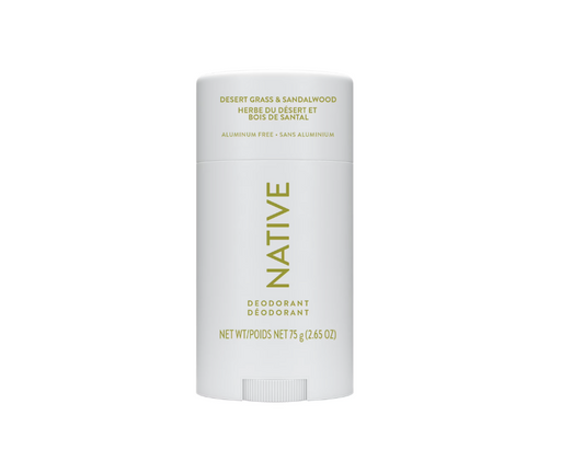 Native Deodorant Stick Desert Grass & Sandalwood