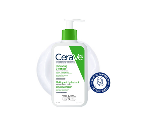 CeraVe Hydrating Cleanser, for Normal to Dry Skin, 237mL