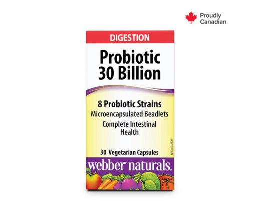Webber Naturals Probiotic 30 Billion