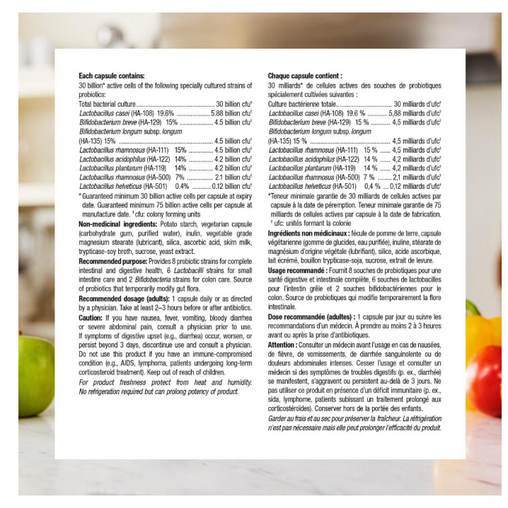 Webber Naturals Probiotic 30 Billion