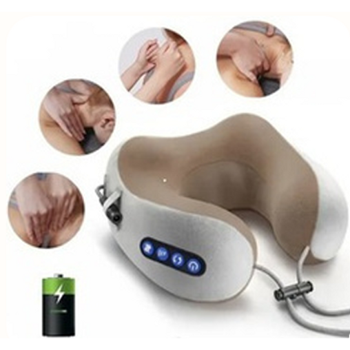 U-Shaped Massage Pillow, Ergonomic Neck & Shoulder Massage Pillow - 1 Count