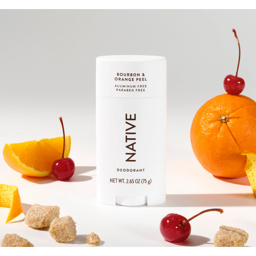 Native Deodorant Stick Bourbon & Orange Peel - 75g