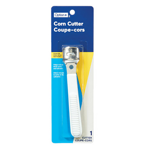 Option+ Stainless Steel Corn Cutter & Callus Remover