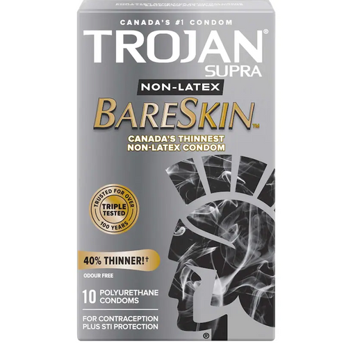 Trojan Bareskin Condoms - 10 Count