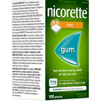 Nicorette 2 mg Nicotine Gum, Fresh Fruit - 105 Pieces