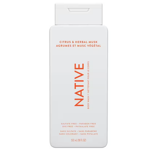 Native Citrus & Herbal Musk Body Wash - 532 mL