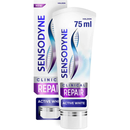 Sensodyne Clinical Repair Active White Toothpaste - 75 mL product image