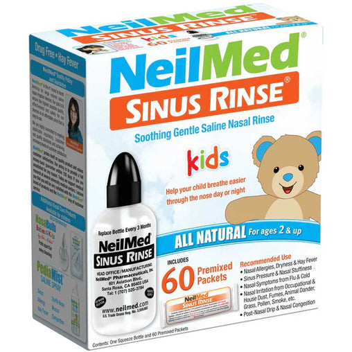 NeilMed Sinus Rinse Paediatric Kit (60 Packets)
