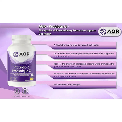 AOR Probiotic 3 – 90 Capsules