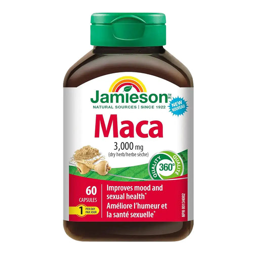 Jamieson Maca 3000 mg - 60 Capsules
