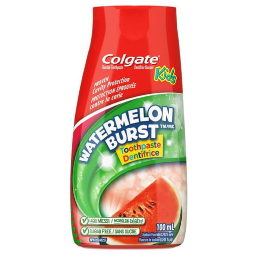Colgate Kids 2-in-1 Watermelon Burst Toothpaste & Mouthwash - 100 mL product image
