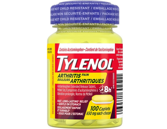 Tylenol Arthritis Pain 650mg Caplets - 100 Count