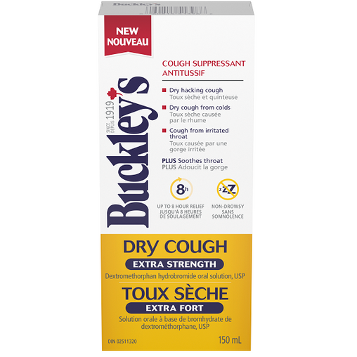 Buckley's Dry Cough Extra Strength, 150 mL