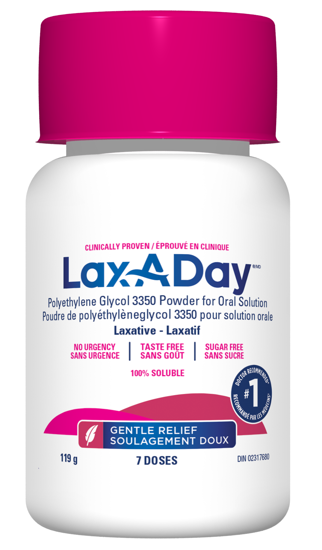 Lax-A-Day Polyethylene Glycol 3350 Powder 119g – Symington Pharmacy