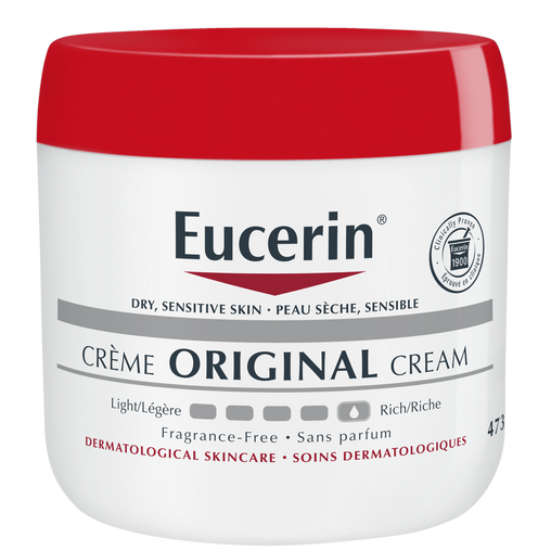 Eucerin Original Cream (440g): Intensive Hydration for Dry, Sensitive Skin