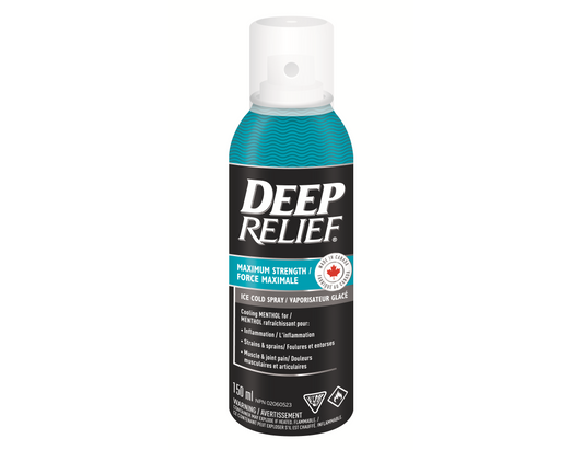 Deep Relief Maximum Strength Ice Cold Spray – 150 mL