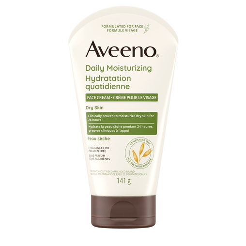Aveeno Daily Moisturizing Face Cream - 141 g product packaging