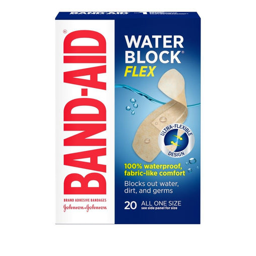 Band-Aid Water Block Flexible Bandages - 20 Count