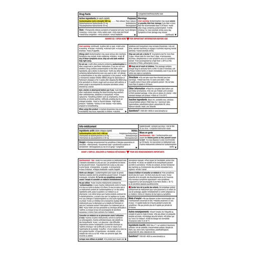 Benadryl Allergy Sinus & Pain Total Relief, 25 mg, 30 Caplets