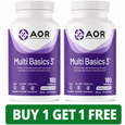 AOR Multi Basics 3 - 180 Capsules (2-Pack, Total: 360 Capsules)