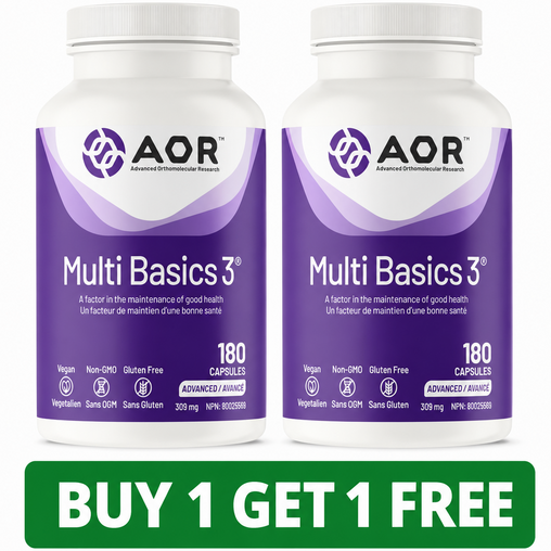 AOR Multi Basics 3 - 180 Capsules (2-Pack, Total: 360 Capsules)
