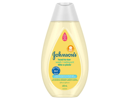 Johnson’s Baby Sensitive Care Wash & Shampoo, 400 mL
