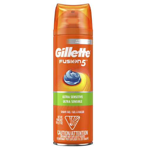 Gillette Fusion5 Ultra Sensitive Shave Gel – 198g