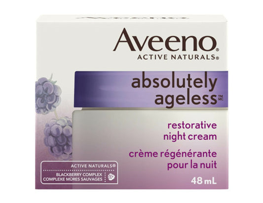 Aveeno Absolutely Ageless Restorative Night Cream, 48 mL