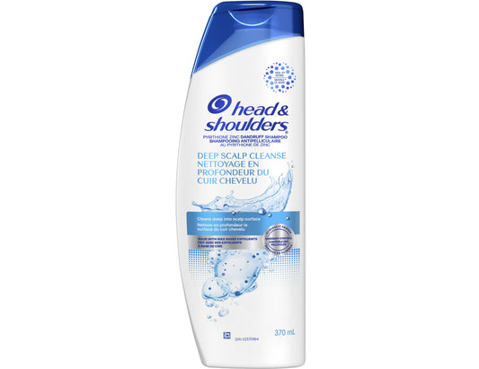 Head & Shoulders Deep Scalp Cleanse Shampoo, 370 mL