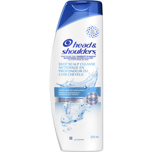 Head & Shoulders Deep Scalp Cleanse Shampoo, 370 mL