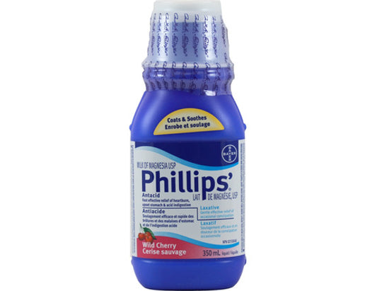 Phillips’ Milk Of Magnesia Liquid, Wild Cherry 350ml