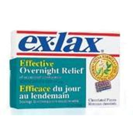 Ex-lax Gentle Overnight Laxative 15mg Chocolate – 18 Pieces