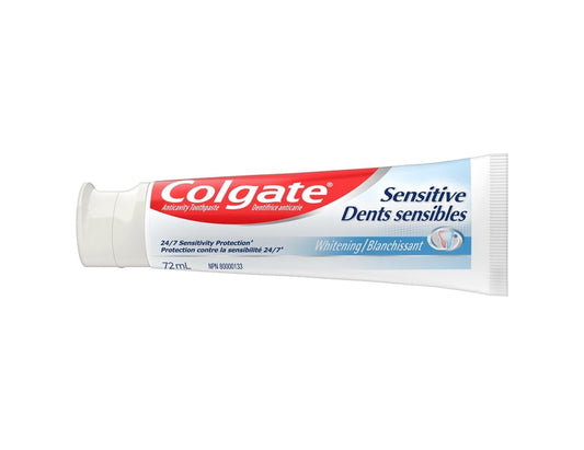 Colgate Sensitive Whitening Fluoride Toothpaste - 72 mL product image