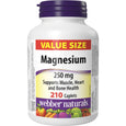 Webber Naturals Magnesium 250 mg - 210 Caplets