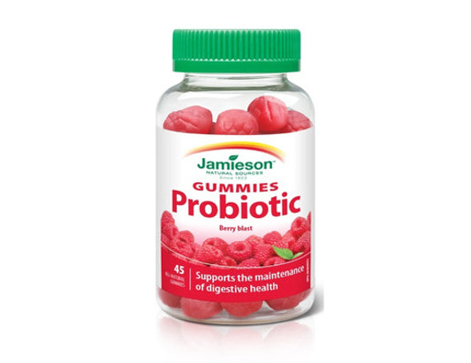 Jamieson Probiotic Gummies, Berry Blast Flavor, 45 Count