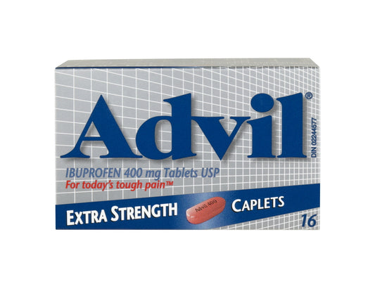 Advil Extra Strength Ibuprofen 400mg Caplets - 16 Count