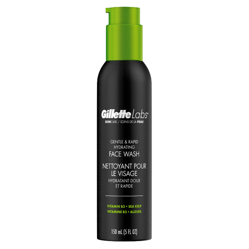 Gillette Labs Gentle & Rapid Hydrating Face Wash, 150 mL