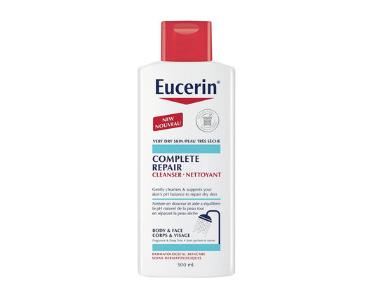 Eucerin Complete Repair Cleanser - 500 mL product packaging