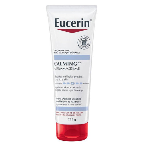 Eucerin Calming Daily Moisturizing Cream - 200 mL product packaging