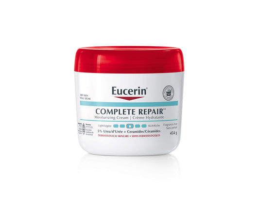 Eucerin Complete Repair Moisturizing Cream - 454 g product packaging