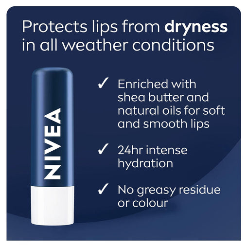 Nivea Men Active Care Lip Balm – 2 × 4.8 g