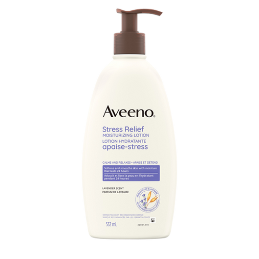 Aveeno Stress Relief Moisturizing Lotion - 532 mL product packaging
