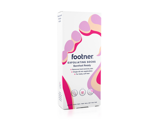 Footner Exfoliating Foot Peel Socks - 1 Pair product packaging