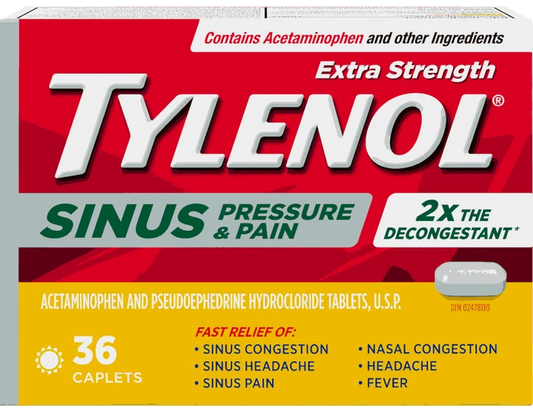 Tylenol Sinus Extra Strength - 36 Caplets