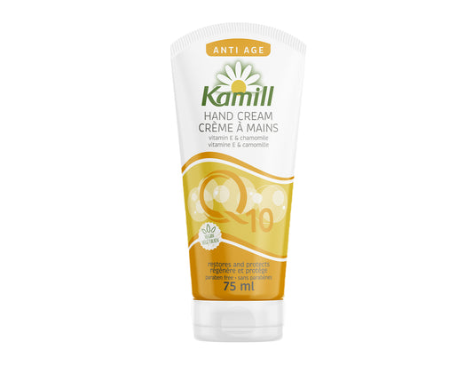 Kamill Q10 Hand Cream, Vitamin E & Chamomile 75 mL