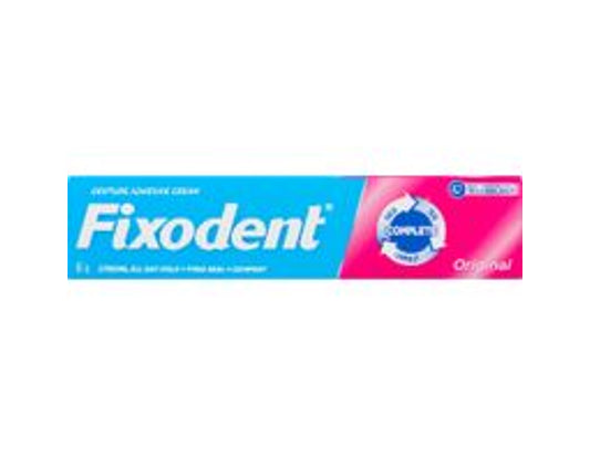 Fixodent Complete Original Denture Adhesive Cream - 68 g current product packaging