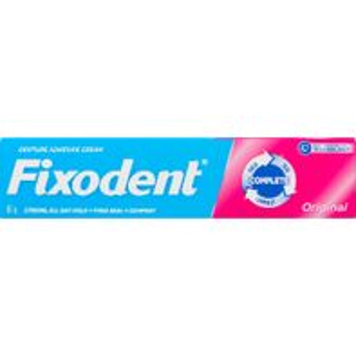Fixodent Complete Original Denture Adhesive Cream - 68 g current product packaging